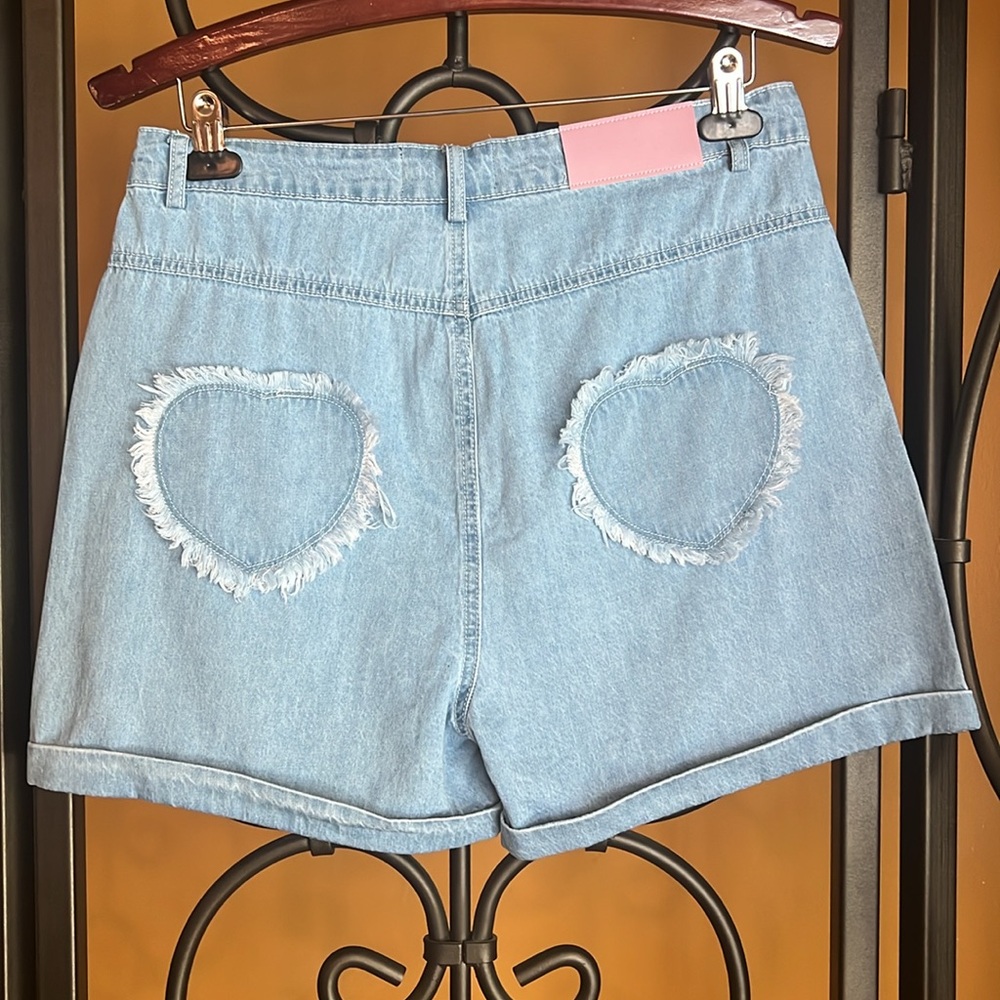 CIDER Love Me Jean Shorts